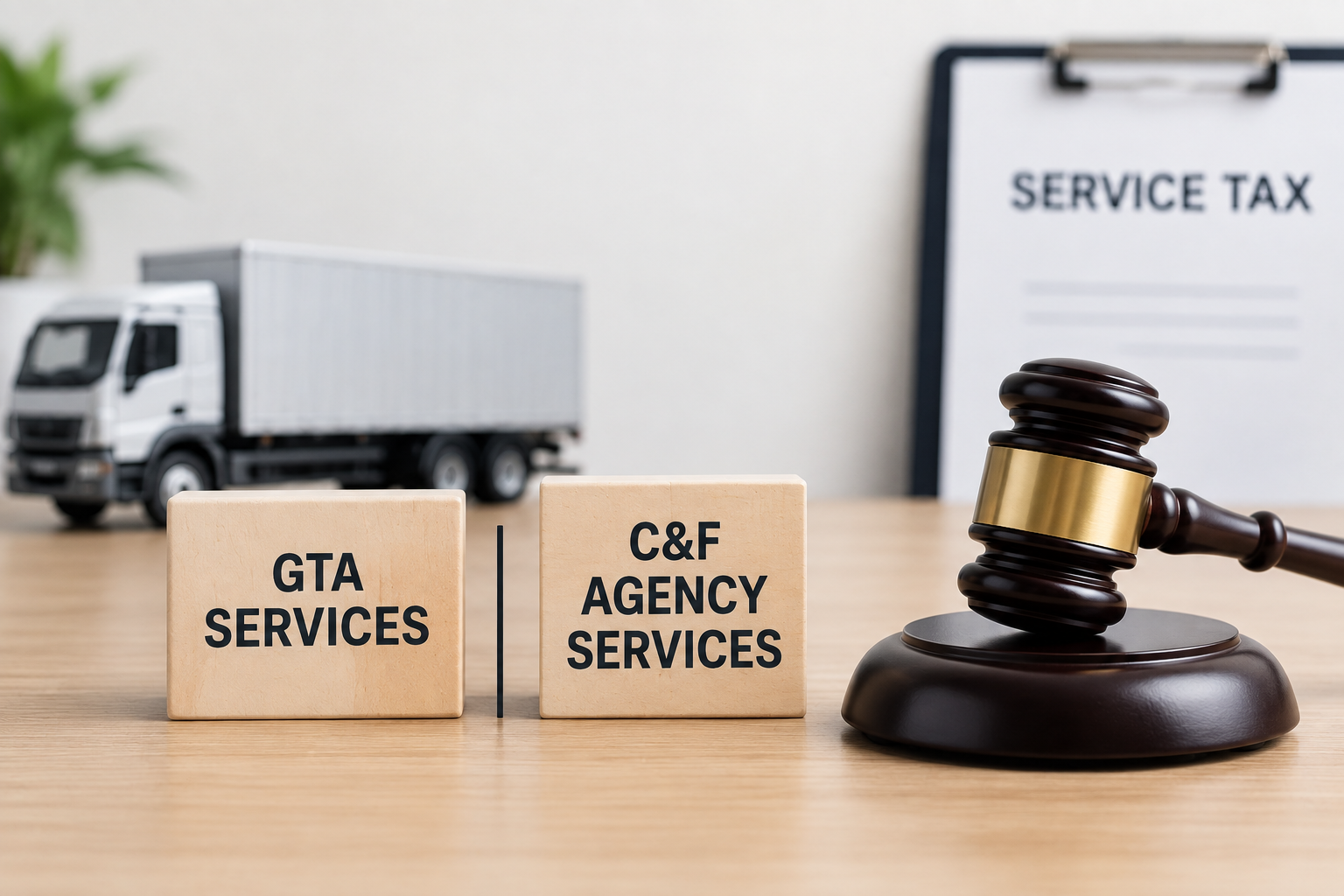 Whether GTA services can be treated as part of C&amp;amp;F Agency services when both are provided under the same agreement?